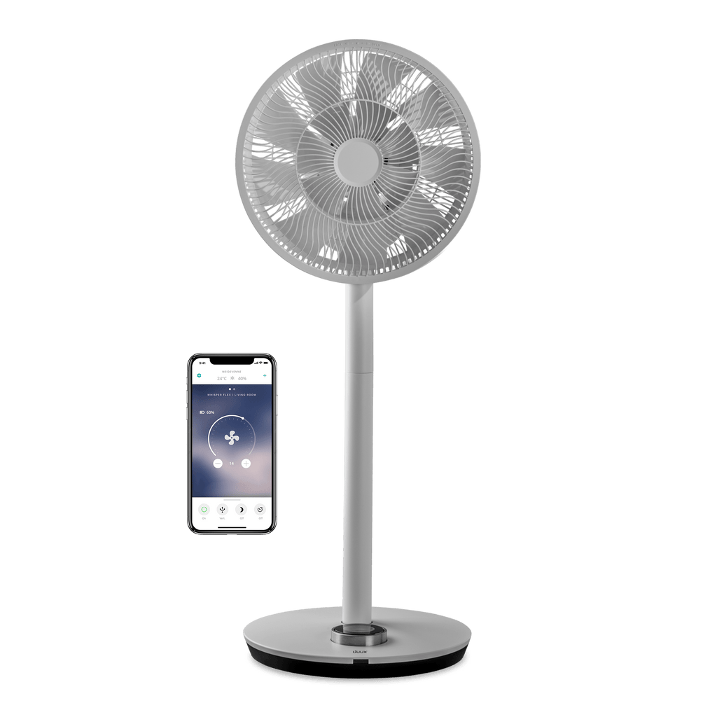 Ventilateur Intelligent Sans Fil Whisper Flex Smart Gris