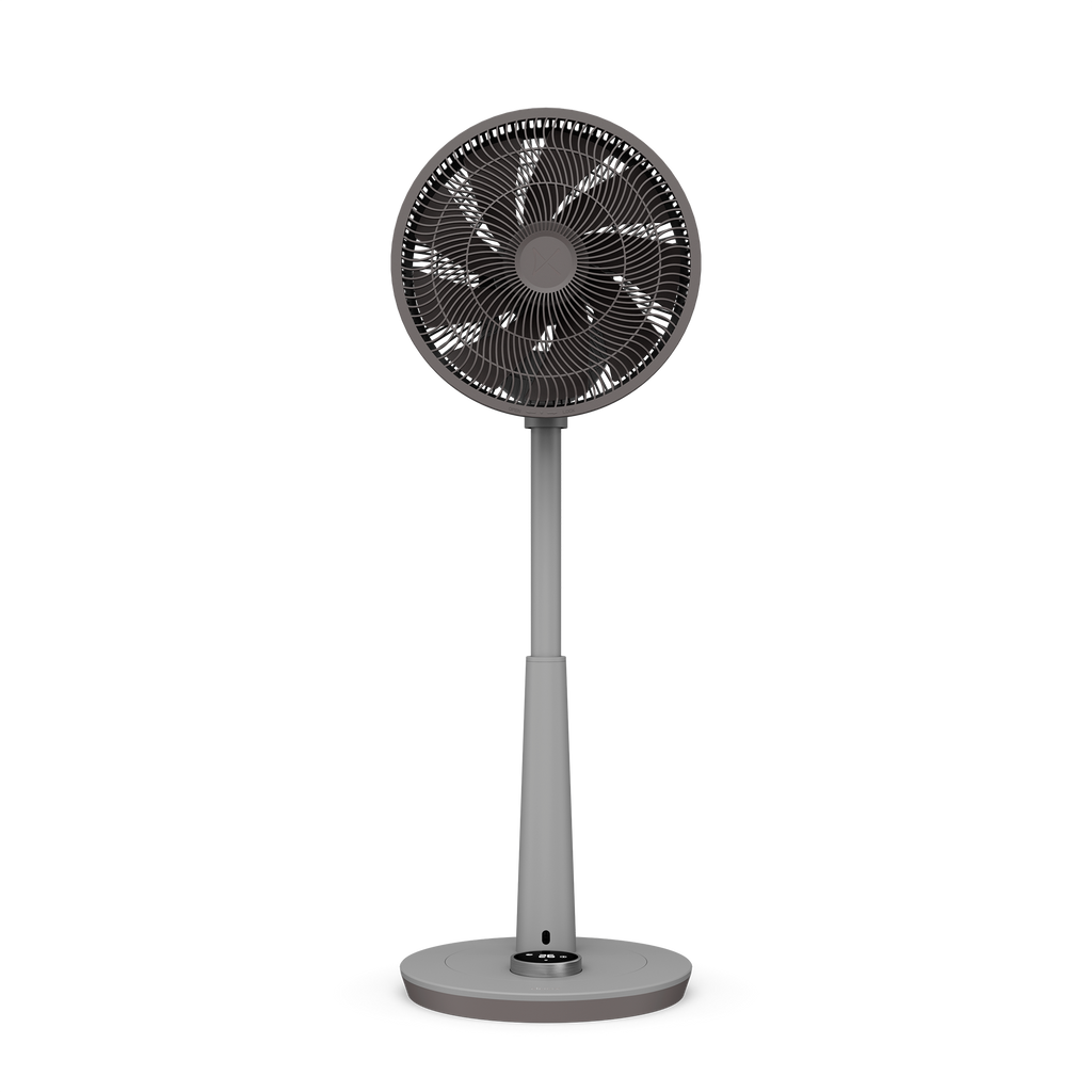 Ventilateur Silencieux Whisper 2 Gris avec Télécommande