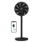 Charger l&#39;image dans la galerie, Ventilateur Intelligent Whisper Flex 2 Noir - Énergétique et Silencieux
