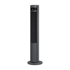 Ventilateur Colonne Silencieux Elevate en Gris avec Ioniseur