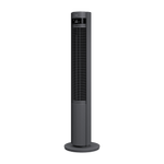 Charger l&#39;image dans la galerie, Ventilateur Colonne Silencieux Elevate en Gris avec Ioniseur
