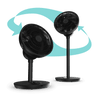 Ventilateur Intelligent Whisper Flex 2 Noir - Énergétique et Silencieux