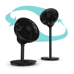 Charger l&#39;image dans la galerie, Ventilateur Intelligent Whisper Flex 2 Noir - Énergétique et Silencieux
