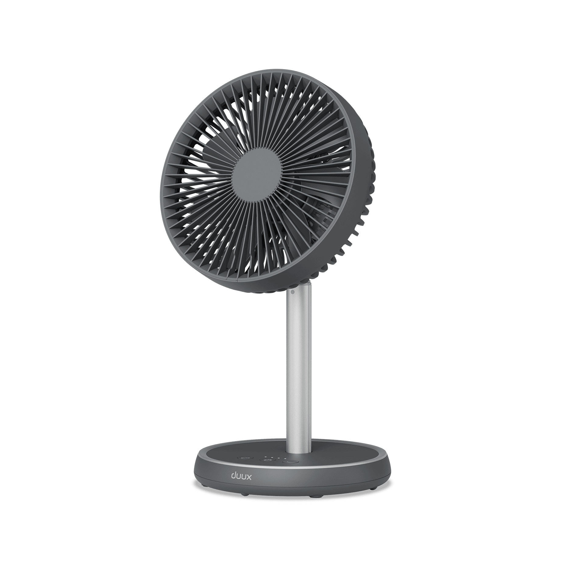 Ventilateur Portable Rize Gris avec Batterie Rechargeable