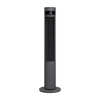 Ventilateur Colonne Silencieux Elevate en Gris avec Ioniseur