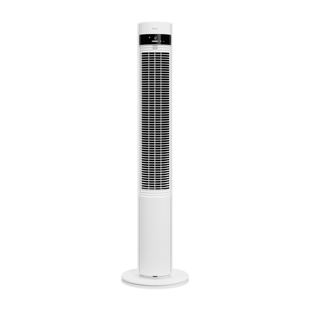 Ventilateur Colonne Silencieux Elevate Blanc | 12 Vitesses Puissantes