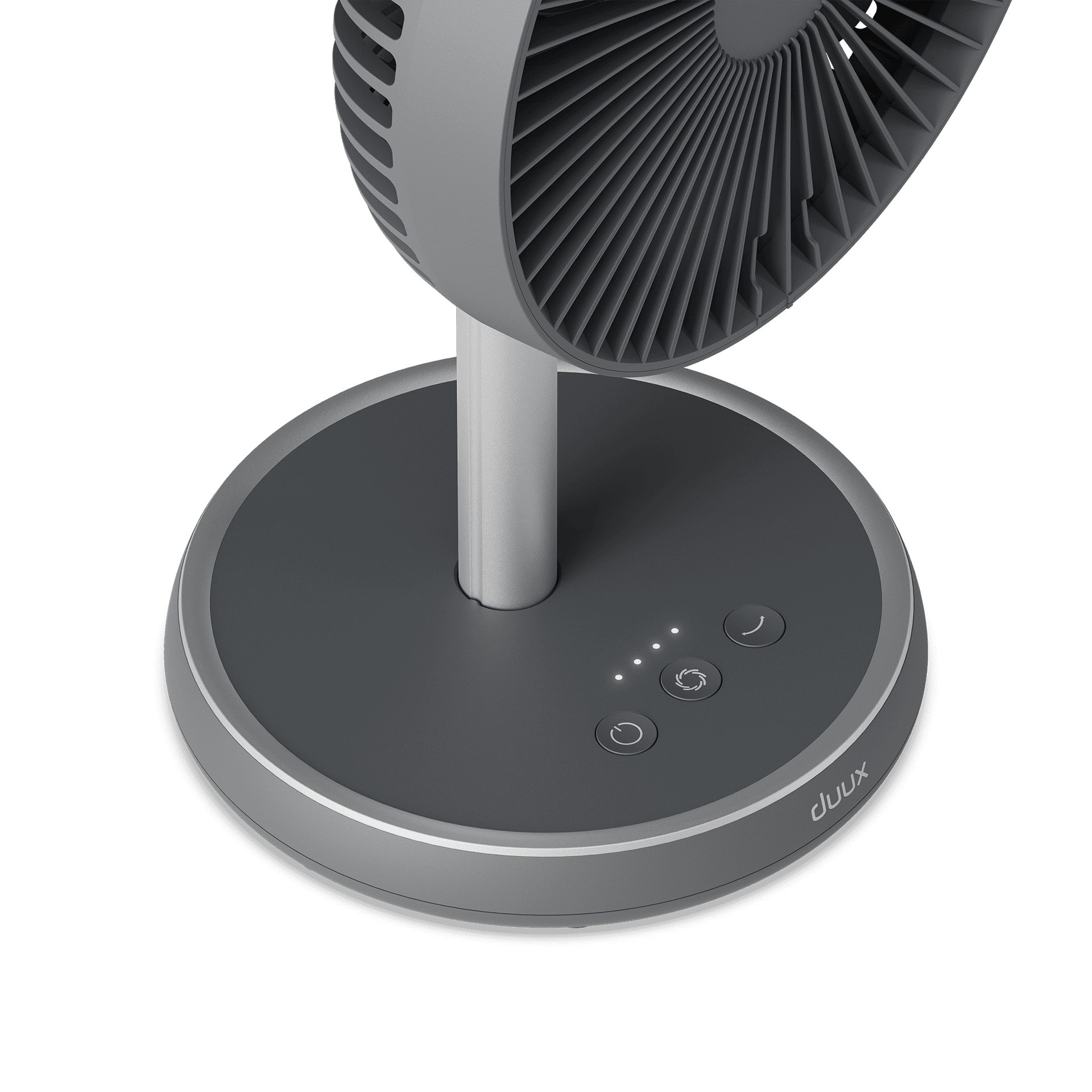 Ventilateur Portable Rize Gris avec Batterie Rechargeable