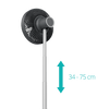 Ventilateur Portable Rize Gris avec Batterie Rechargeable