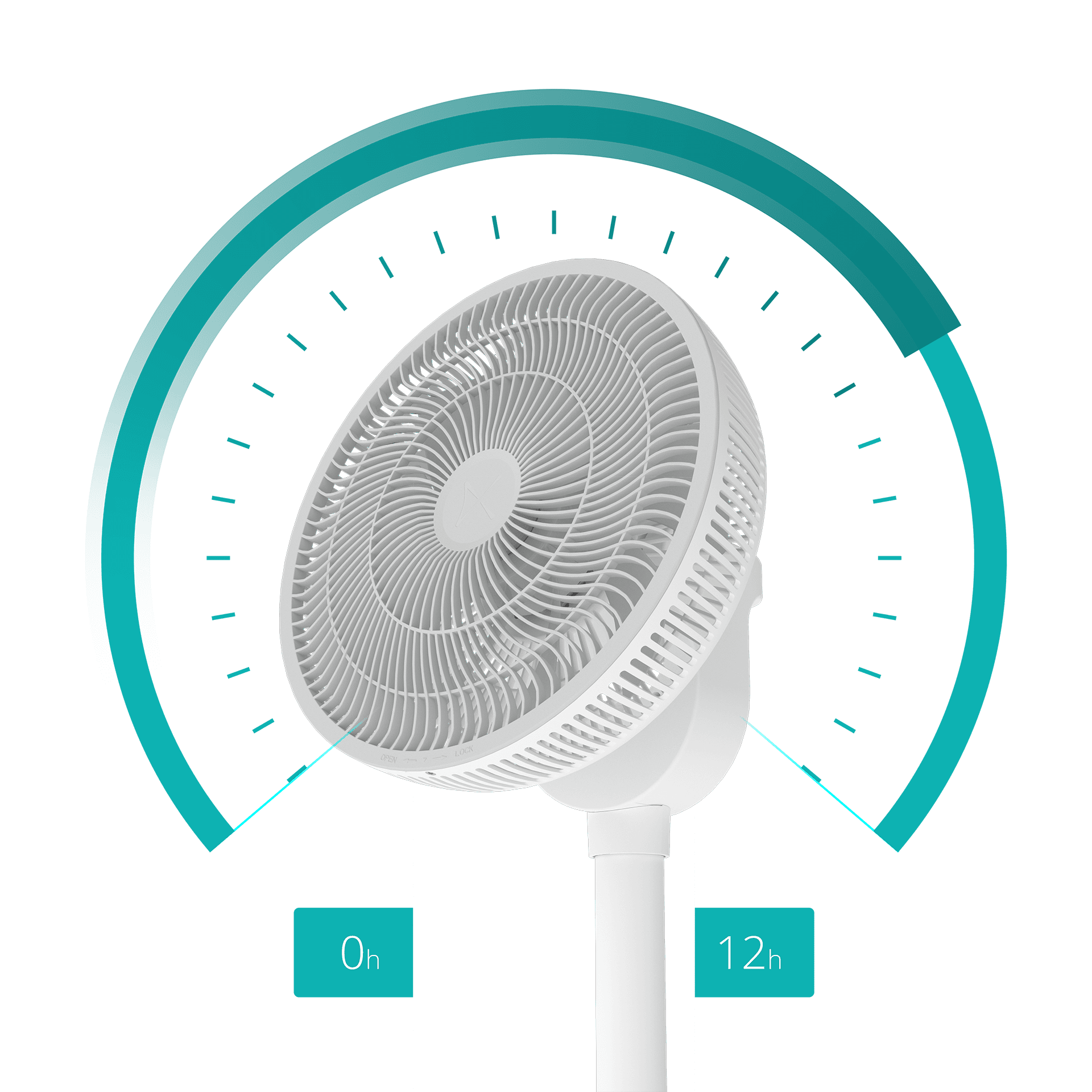 Whisper Flex 2 Smart Ventilateur Silencieux à 30 Vitesses