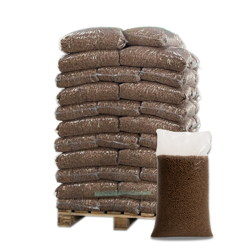 Granulés de Bois Confort - Palette de 70 Sacs Avec 5 Offerts