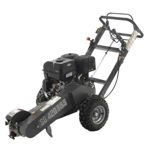 Rogneuse de Souches BlackStone SG 420 B&S - Disque de Coupe Efficace