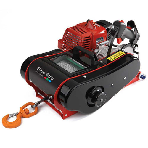 Treuil à Moteur Blue Bird BB-1610X – 2T Treuil de Débardage Pratique