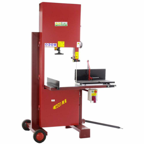Scie à Ruban Électrique 600 RE - Moteur Triphasé 3 Hp Puissant